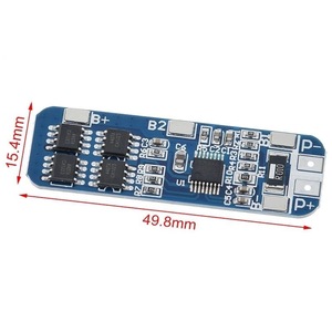 Placa de Protección de Batería 3S 12V 18650, 11.1V 12.6V, Protección Contra Sobrecarga y Descarga Excesiva, 10A, para Celdas de Iones de Litio - Product Image 1