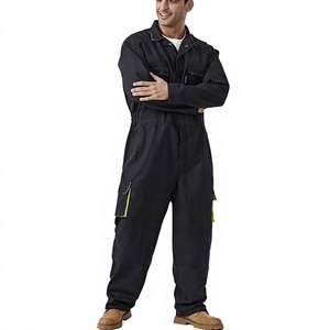 Unisex Work Coverall Long Sleeves <b>Overalls</b> Mechanics Coveralls Workwear Jumpsuit with Multi Pockets Factory Direct Wholesale - Product Image 2