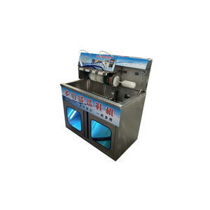 Machine commerciale de lavage, nettoyage et séchage de chaussures en acier inoxydable avec lumière UV, très vendue pour les chaussures - Product Image 1