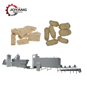 Textured Soyabean Chunks Processing Plant/Soya Bean Chunks Making Machine