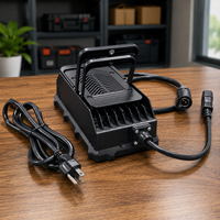 Chargeur intelligent au lithium à semi-conducteurs 22S 94.16V 10-13A 100-240V pour chariots de golf 72V, chariots élévateurs, scooters, véhicules électriques – Fournisseur OEM, commande en gros