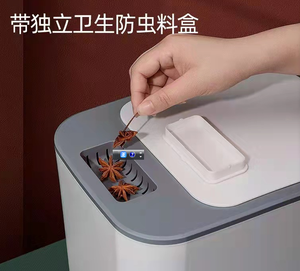 Giá tốt nhất không khí chặt chẽ nhà bếp gạo lưu trữ <span class=keywords><strong>container</strong></span> tổ chức. Xếp chồng gạo Dispenser lưu trữ hộp <span class=keywords><strong>container</strong></span> - Product Image 6