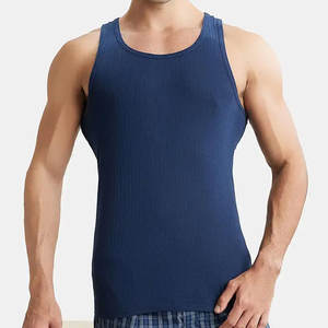 2025 nueva llegada camiseta sin mangas para hombre hecha a medida sin mangas y cuello de talla grande al por mayor de punto hecho en Pakistán - Product Image 5