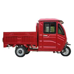 Kustom dewasa tugas berat tertutup taksi tertutup kanopi pertanian atau taksi kargo 3 roda tiga sepeda listrik roda tiga - Product Image 3