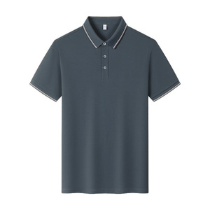 Polo Shirt Short Sleeve Solid Color Polyester Unisex Daily Wear Workwear - Product Image 2