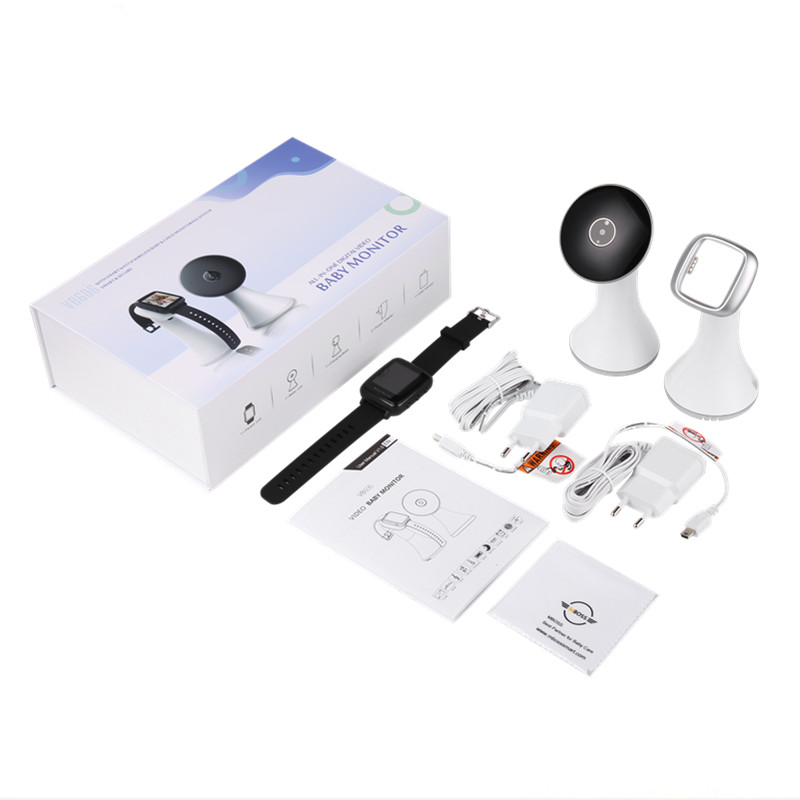 Новый стиль няня уход беспроводной аудио домофон монитор VB606 Детский Монитор умные часы