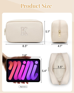 Travel Small Makeup Bag Portable Cosmetic Bag Makeup <b>Case</b> Organizer Toiletry Bag for Girls - Product Image 4