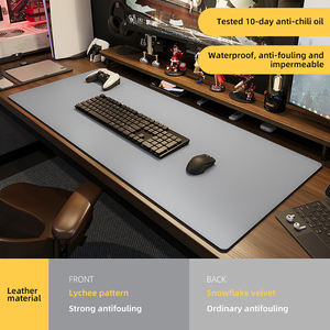 사용자 정의 Pu 가죽 탭 노트북 테이블 마우스 패드 게임 키보드 단축키 인쇄 게임 매트 방수 패드 - Product Image 4