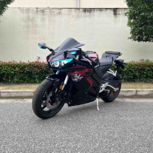 New Model 96V Cooled Chian Drive Motor 15KW Speed 170km/h+ 15KWH Lithium Battery <b>Super</b> Motorcycle for Adult - Product Image 2