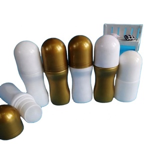 Wholesale 50ml Glass Deodorant <b>Plastic</b> Roll on <b>Bottle</b> With Stainless <b>Plastic</b> Ball - Product Image 5