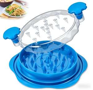 Nuevo Desmenuzador de Carne de <span class=keywords><strong>Pollo</strong></span> Profesional de 10 Pulgadas 2026 con Base Antideslizante Visible Grande y Cepillo para Cocina, para Carne de Cerdo, Res, BBQ y Tacos - Product Image 1