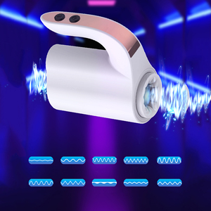 Masturbadores masculinos automáticos, Juguetes sexuales retráctiles para hombres, taza masturbadora masculina manos libres, herramienta de placer, potenciador de intimidad para adultos - Product Image 3