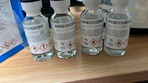 Adhesivo para Lentes Ópticas M-BOND Serie 610/600/TEM/FIB/VISHAY/43-B/450/200/AE-10/GA-2/ A-12/300RTC-2 - Product Image 5