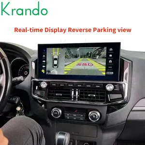 Krando 12.3 Inch Car Multimedia Head Unit Android 12.0 Navigation GPS For Mitsubishi Pajero 2007 - 2015 Full Touch Player