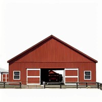 Entrepôt agricole préfabriqué, équipement d'élevage, poulailler pour poulets de chair, poulailler pour poules pondeuses, bâtiment de ferme, hangar de contrôle agricole