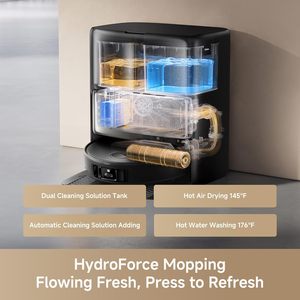 Mova Z60 Ultra Robot Vacuum Cleaner Mop 28000Pa Obstacle Crossing AutoShield Carpet Protection Zero Tangling Duobrush Extendable - Product Image 2