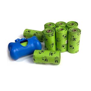Custom logo Biodegradable Lavender Dog Poop <b>Bag</b> Compostable Puppy Scented Poo <b>Bags</b> with Dispenser - Product Image 3