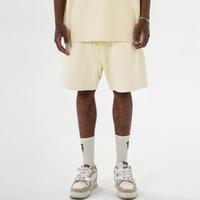Shorts ESSENTIAL pour hommes en coton épais, imprimés avec des lettres floquées, logo personnalisé, décontractés, unisexes, style jogger, shorts pour hommes