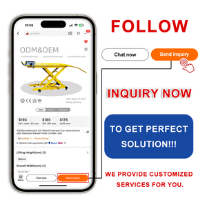 800 एलबीएस कैंची डिजाइन वायवीय लिफ्ट रैंप हाइड्रोलिक टेबल प्लेटफॉर्म मोटरसाइकिल लिफ्ट के लिए - Product Image 6