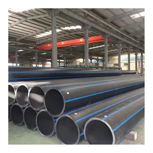 Tubo de agua HDPE SDR 11, tabla de espesor de pared, fabricación de China, 400mm, 560mm, 160mm, 250mm, gran diámetro de PN4, Iso4427, 225 Mm