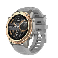 Reloj inteligente 2024 para exteriores, GPS, rastreador deportivo de Fitness, pantalla AMOLED, Reloj inteligente completamente táctil para Android Compass Altitude 5ATM