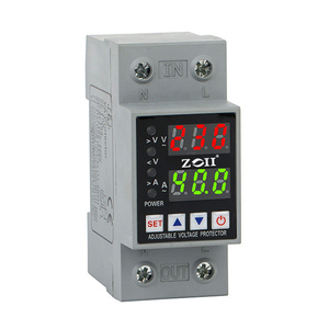 Có thể điều chỉnh một pha hơn Điện áp bảo vệ ổn định 110V 220V <span class=keywords><strong>AC</strong></span> hiện tại Đồng và PC vật liệu với màn hình LCD hiển thị - Product Image 1