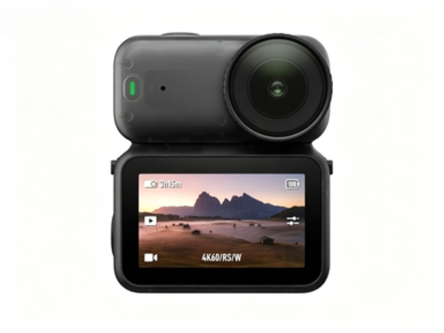 Osmo Nano Second-hand Thumb-sized Action Camera 4K Resolution 2.0" Screen 128GB Built-in Memory Anti-shake Stabilized Great