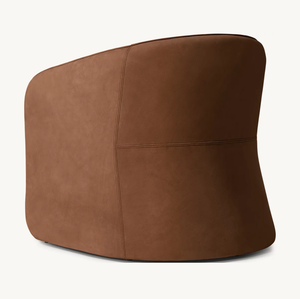 Sassanid OEM Design sculptural norvégien moderne Ameublement de salon de luxe Chaise pivotante en cuir de qualité supérieure Gia - Product Image 4