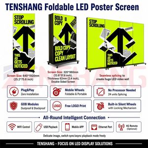 Écran LED d'affichage publicitaire numérique pour panneau mural, affiche vidéo <span class=keywords><strong>HD</strong></span> 3D, affichage extérieur, panneau d'affichage publicitaire, achat d'écran LED - Product Image 2
