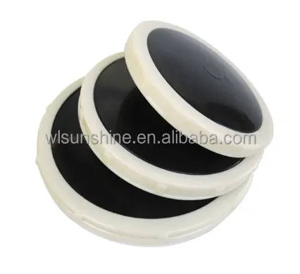 Venta caliente 8 9 10 12 pulgadas membrana disco de burbuja fina aireación difusor aireador de aire con membrana de silicona PTFE EPDM