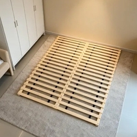 Lattes de lit en bois de bouleau massif robustes, remplacement pour cadre de lit taille double