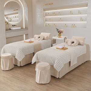 Juego de Sábanas de 4 Piezas para Cama de Masaje, Peluquería y Salón de Belleza, de Felpa Gruesa y Suave, para Uso en Invierno, Novedad 2026 - Product Image 2
