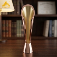 Nouvelle Arrivée 2026 – Trophée en Métal Or Rose Écologique, Gravure Personnalisée, Design Moderne, Coupe du Monde de Football, Compétition Sportive, Employé
