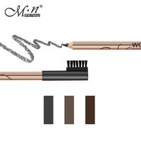 MENOW crayons à sourcils de haute qualité, longue durée, crayon à sourcils, marque privée, sourcils en or rose, crayon à sourcils en bois