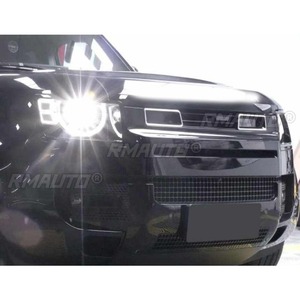 ชุดแต่งกระจังหน้ารถยนต์ LED พร้อมแถบตกแต่งสำหรับ Land Rover Defender 2020+ อะไหล่ภายนอก - Product Image 3