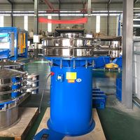 Machine de séparation et de tamisage vibratoire rotative commerciale pour poudre de piment et d'épices, et farine liquide en Indonésie