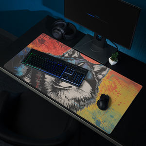 Alfombrilla de Ratón Personalizada con Diseño de Perro <span class=keywords><strong>Shiba</strong></span> Inu, Husky, Bulldog, Tamaño XXL de 14*24 Pulgadas, Logotipo Personalizado, Borde Cosido, Sublimación, Alfombrilla de Goma - Product Image 4