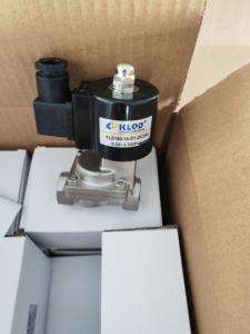 Электромагнитный клапан из нержавеющей стали для оборудования для хранения энергии, нормально закрытый электромагнитный клапан, бренд KLQD серии KLS - Product Image 4