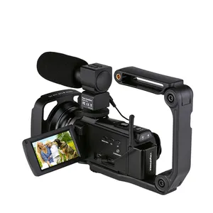 كاميرا تسجيل فيديو 8 ميجا بيكسل عالية الدقة 720 بكسل قابلة لإعادة الشحن كاميرا فيديو صغيرة تدعم المدونة المرئية بنظام أندرويد ومخصصة لـ Youtube