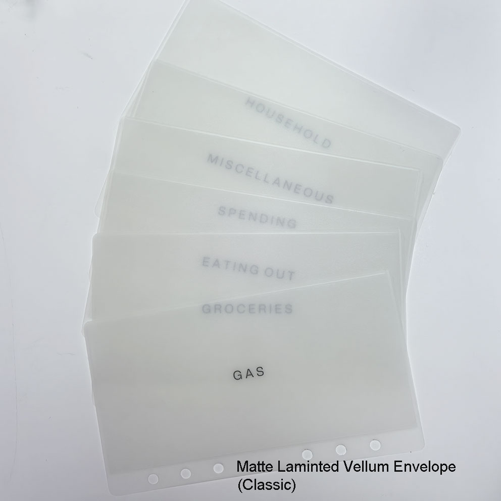 Font classico (velina laminata opaca)