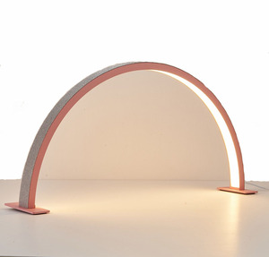 Lámpara de arco LED de gran diámetro, luz de media luna para mesa, lámpara UV para decoración de uñas con diamantes para artistas profesionales de uñas - Product Image 2