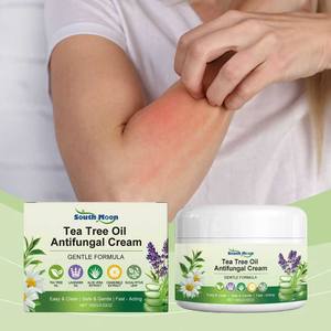 Itch Cream Crema antimicótica <span class=keywords><strong>natural</strong></span> <span class=keywords><strong>Tratamiento</strong></span> extra fuerte con aceite de árbol de té Aloe Vera Lavanda y manzanilla - Product Image 1