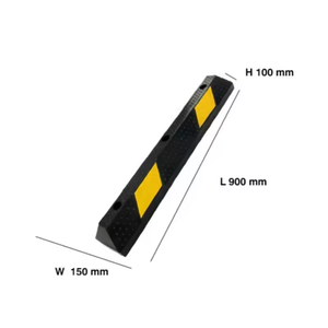 トラック用ホイールストッパー,大型駐車場用フォークリフト - Product Image 4