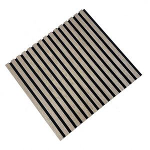 Nouveau design, prix d'usine, fournisseur d'or, panneau acoustique en polyester ignifuge NRC 1.1, taille personnalisable pour cinéma, salle de musique - Product Image 3