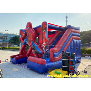 Tốt nhất bán trẻ em sân chơi Inflatable Bouncer lâu đài/Inflatable nhảy lâu đài ngoài trời Combo trượt trò chơi - Product Image 5