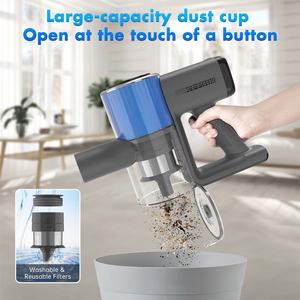 <span class=keywords><strong>Aspirateur</strong></span>-balai <span class=keywords><strong>sans</strong></span> fil polyvalent et léger, d'une durée de 40 minutes, pour tapis, planchers de bois franc, poils d'animaux, version améliorée - Product Image 5