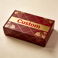 Caja de Envío para Botellas de Vino y Vodka, Impermeable, con Relieve, Impresa Personalizada por TongKun, de Cartón Corrugado, Se Acepta Logotipo OEM