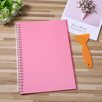 Carnet d'autocollants A5 réutilisable personnalisé en gros, livre d'autocollants vierge avec papier de support, logo personnalisé, directement de l'usine