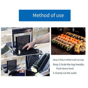Machine de découpe de Sushi domestique, Machine de découpe à main, rouleau de riz à Sushi, équipement de <span class=keywords><strong>Division</strong></span> uniforme - Product Image 5