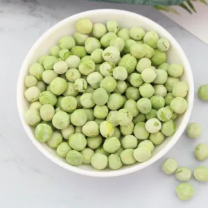 健康的な脱水野菜凍結乾燥エンドウ豆